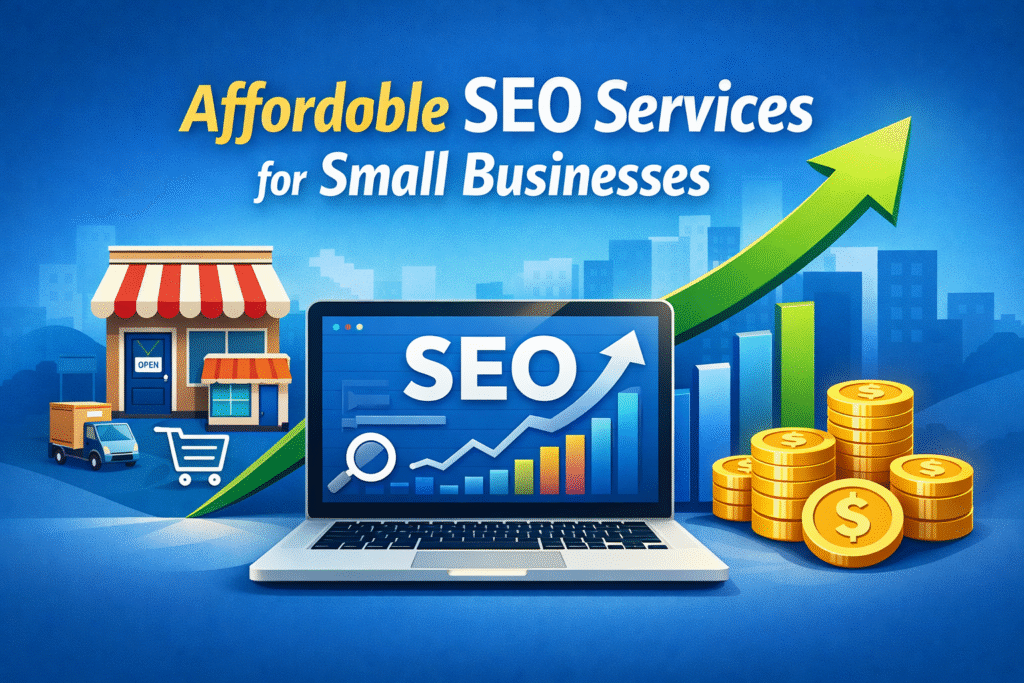 Affordable SEO services for small businesses to increase website traffic and boost online sales